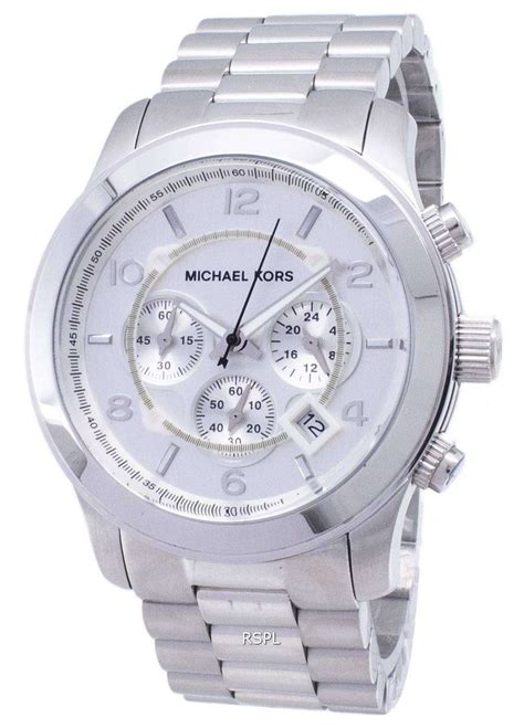 michael kors silver mens watch|michael kors watch silver price.